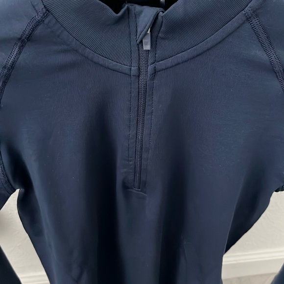 Alphalete Amplify Navy Quarter Zip Pullover - Picture 2 of 4